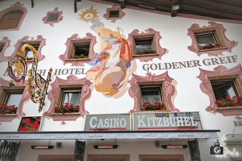 Stadtbummel in Kitzbühel, Österreich