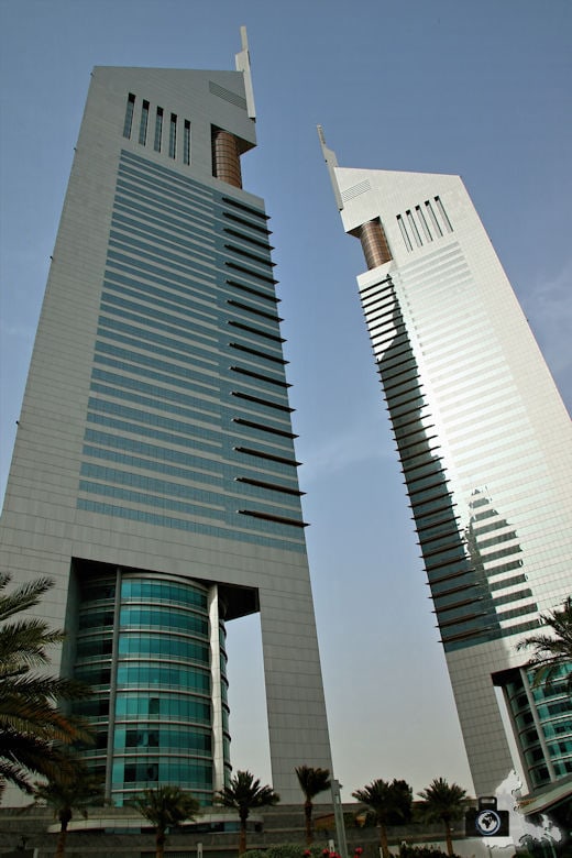 Fotografieren in Dubai - Jumeirah Emirates Towers