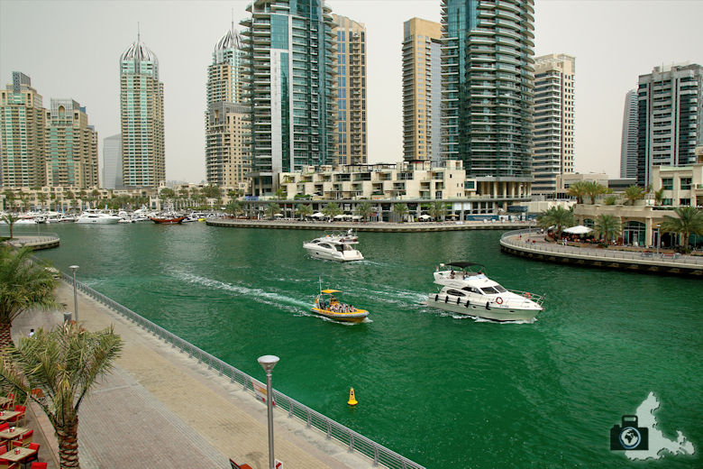 Fotografieren in Dubai - Dubai Marina Yachthafen