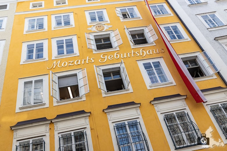 Mozarts Geburtshaus in Salzburg