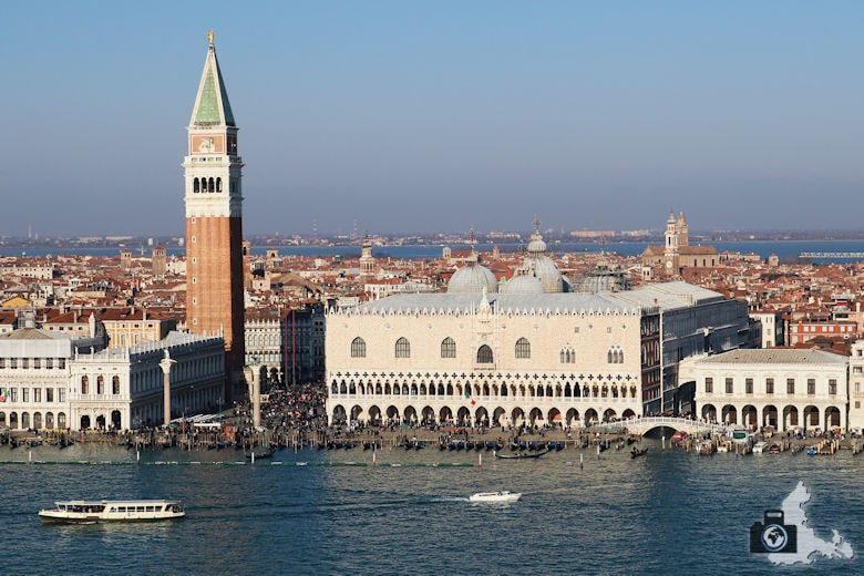 Fotografieren in Venedig - Blick auf den Dogenpalast