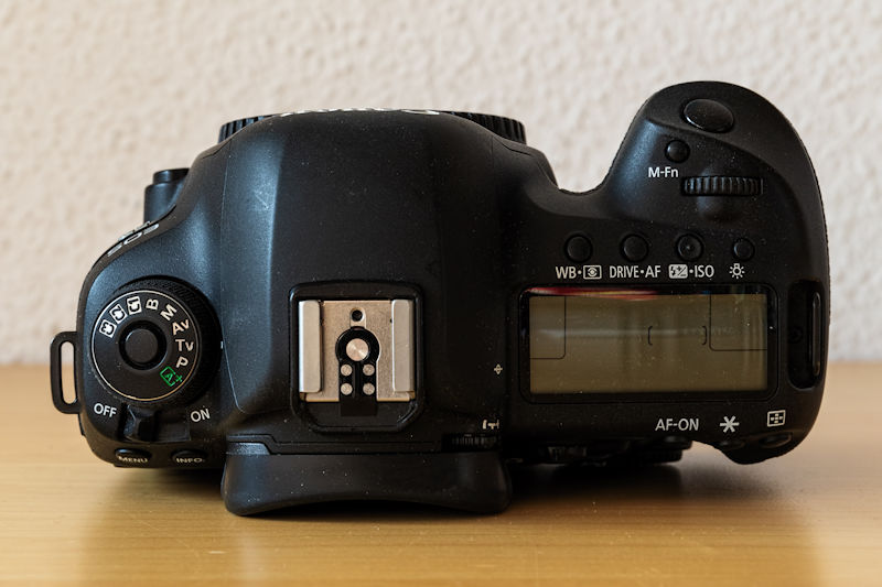 Canon EOS 5D Mark IV - Oberseite