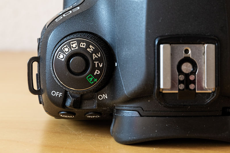 Canon EOS 5D Mark IV - Programmwahlrad