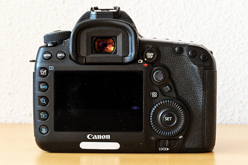 Canon EOS 5D Mark IV - Rückseite