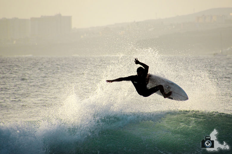 Tipps zum Fotografieren an Strand & Küste - Surfer in Action