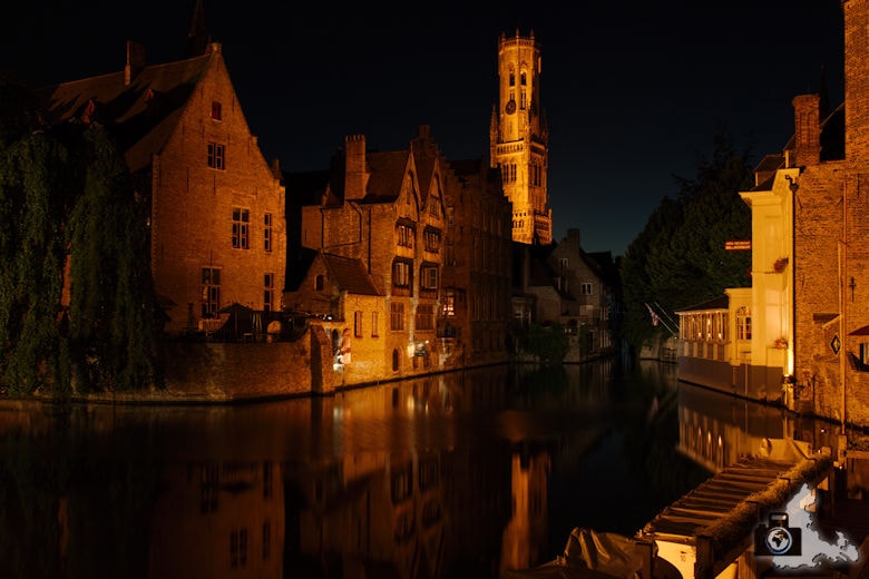 Fotografie Tipps Städtefotografie - Brügge - Nachtaufnahme