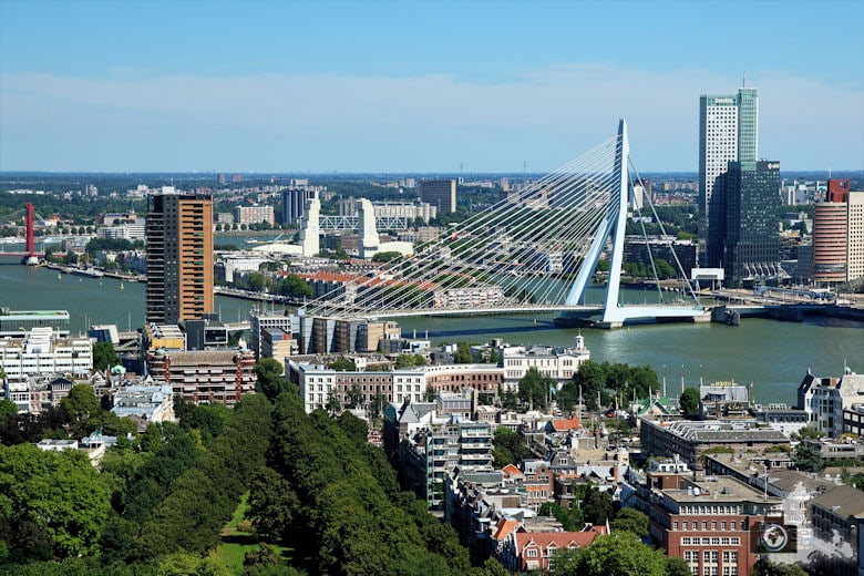 Fotografie Tipps Städtefotografie - Rotterdam - erhöhter Standpunkt