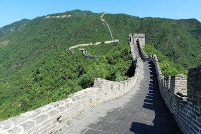 Weltwunder der Neuzeit Chinesische Mauer in China