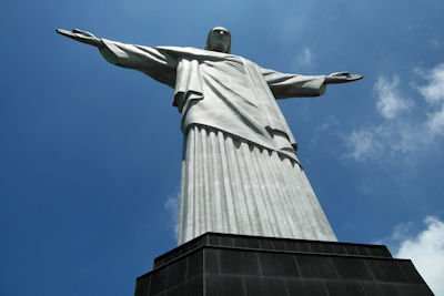 Weltwunder der Neuzeit Cristo Redentor in Brasilien