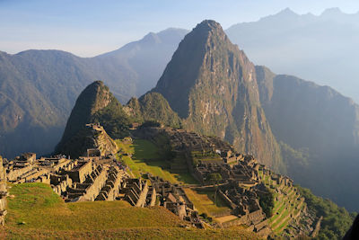 Weltwunder der Neuzeit Machu Picchu in Peru