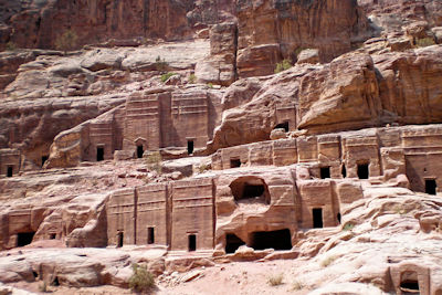Weltwunder der Neuzeit Felsenstadt Petra in Jordanien