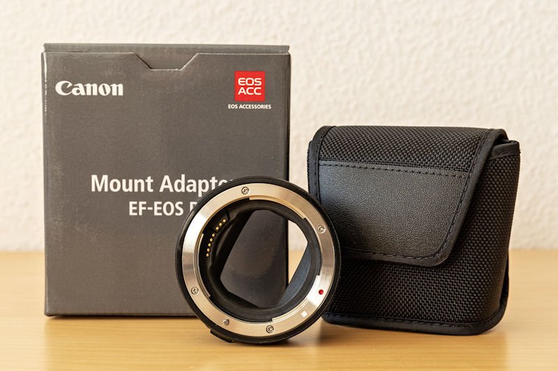 Canon EOS R Testbericht - RF Adapter