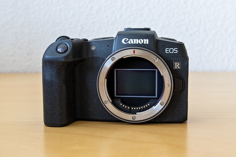Canon EOS RP - Vorderseite