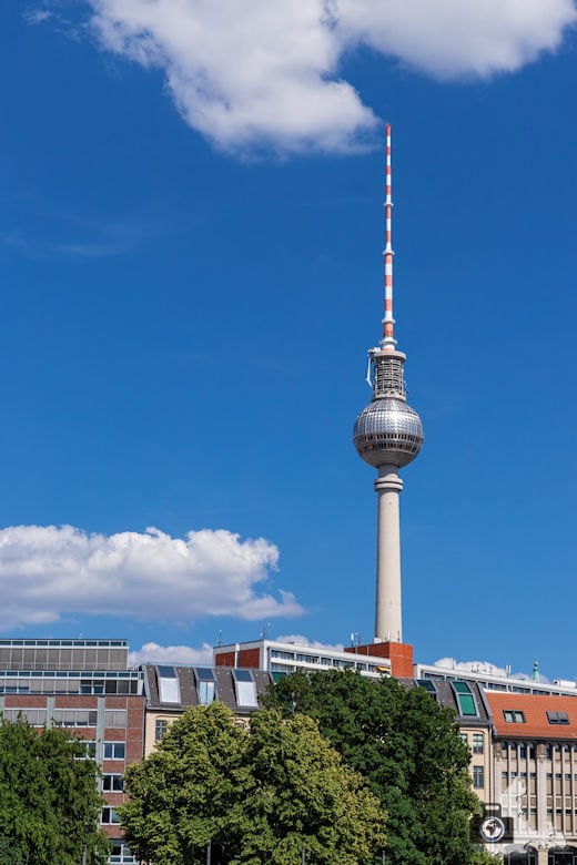 Brückenfahrt Berlin - Fernsehturm