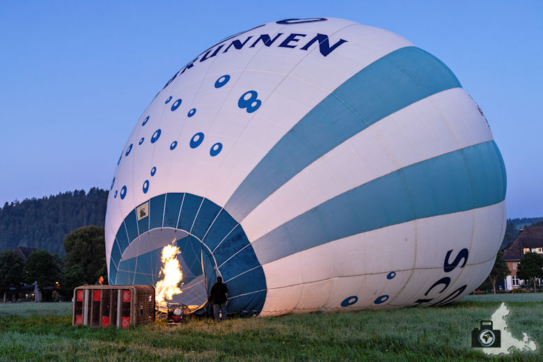 Heißluftballon, Hinterzarten, Schwarzwald