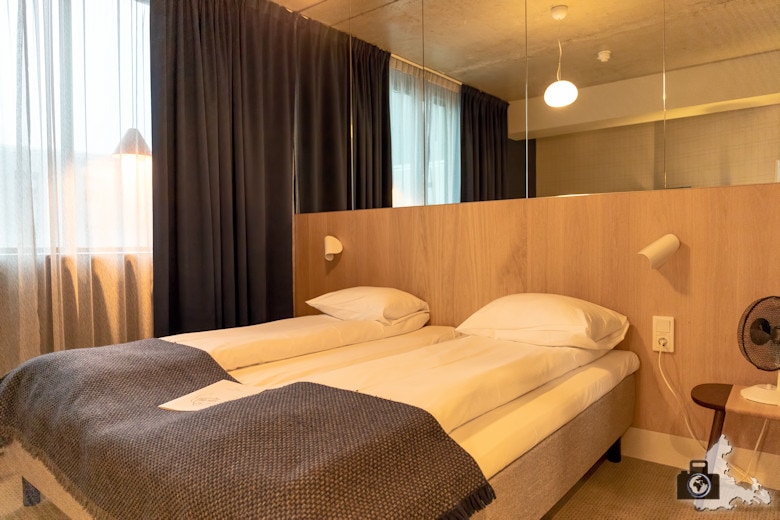 Doppelzimmer im Zander K Hotel, Bergen, Norwegen