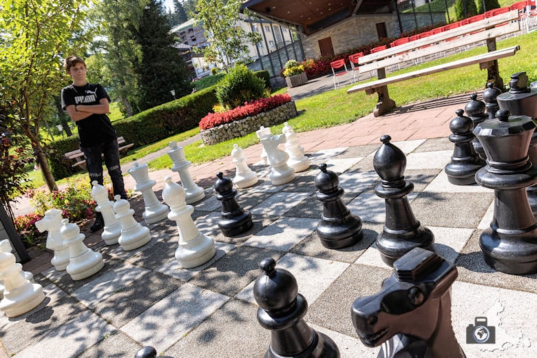Schachspiel, Schwarzwälder Genießerpfad Heilklima-Steig Schönwald