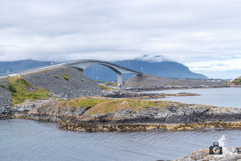 Atlantikstraße Norwegen - Brücke