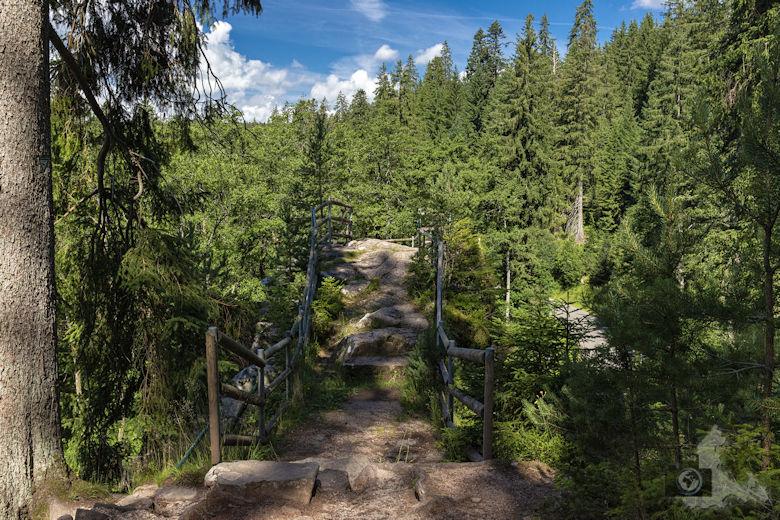 Schwarzwälder Genießerpfad - Waldpfad Groppertal - Uhustein