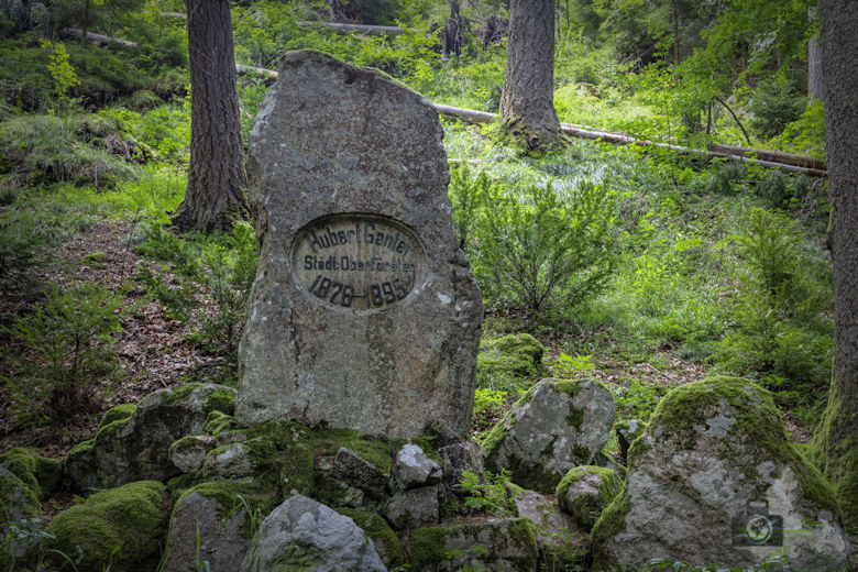 Schwarzwälder Genießerpfad - Waldpfad Groppertal - Wegstein