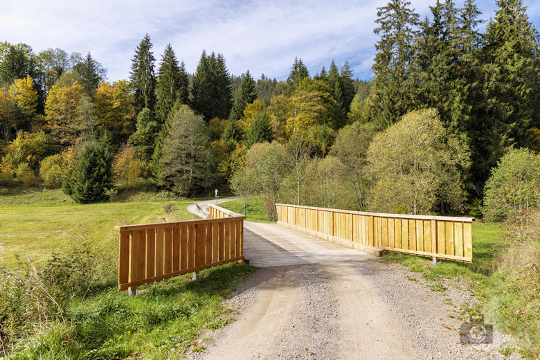 Schwarzwälder Genießerpfad - Viadukt- und Schluchtentour im Herbst - Brücke