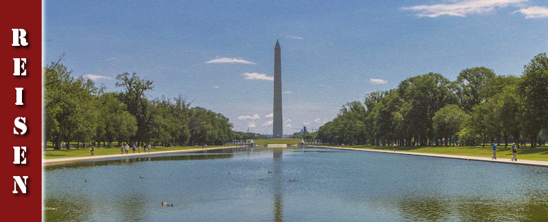 Washington Reisebericht - Nationalfriedhof Arlington, National Mall, Lincoln Memorial, White House, Shopping