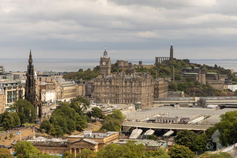 Edinburgh Highlights - Blick vom Edinburgh Castle