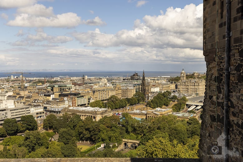 Edinburgh Highlights - Blick vom Edinburgh Castle