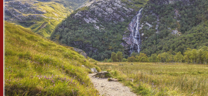 Reisebericht Schottland, Steall Falls, Three Sisters