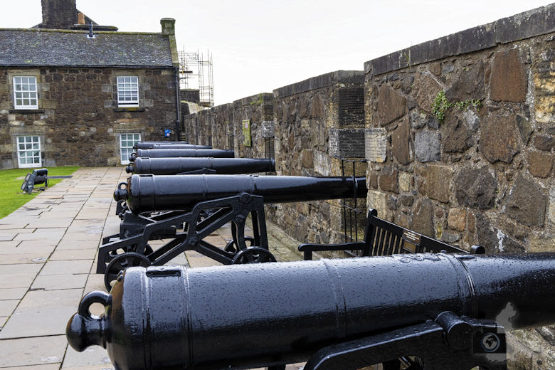 Stirling Castle, Kanonen