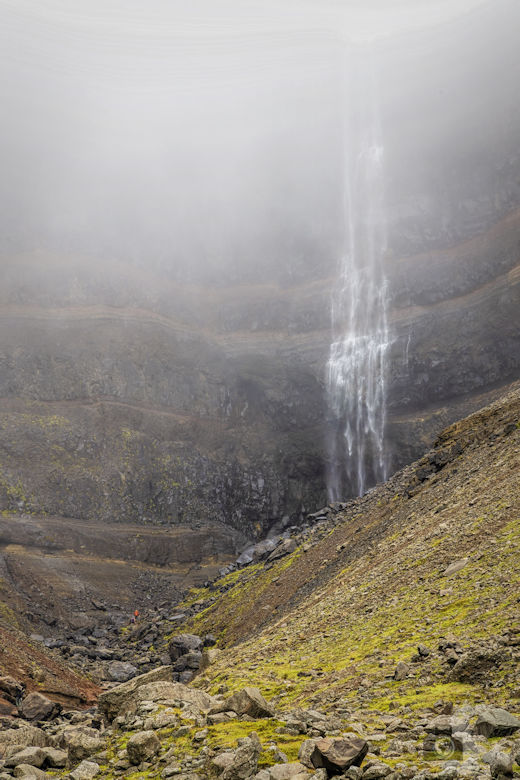 Hengifoss Wanderung, Island