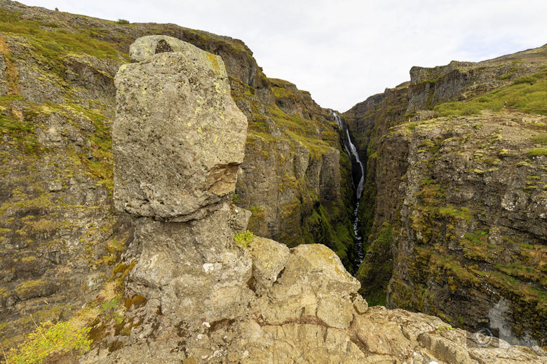 Glymur Wasserfall