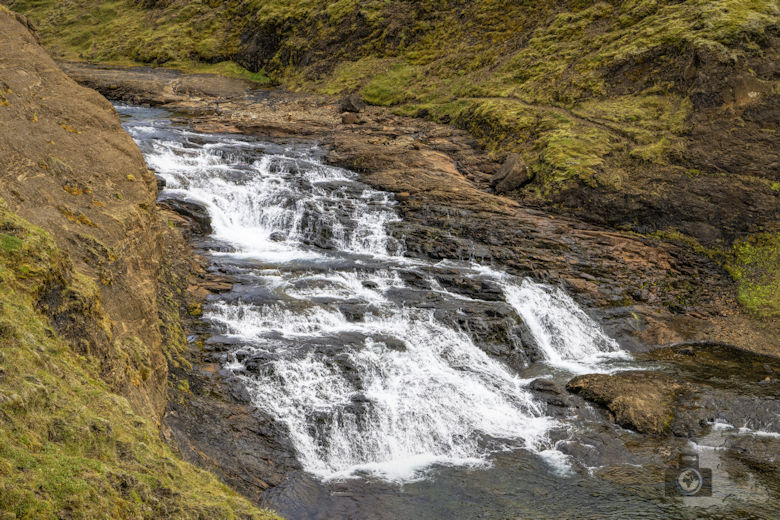 Glymur Wasserfall Wanderung