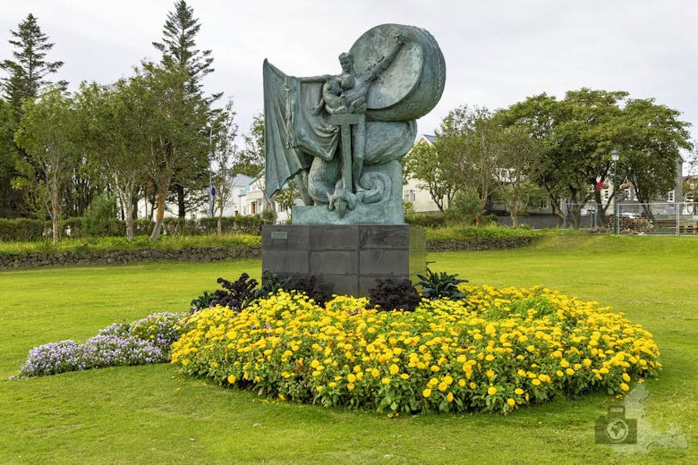 Sehenswürdigkeiten in Reykjavik - Stadtsee Tjörnin
